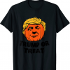 Trump Or Treat Funny Scary Halloween Support Trump 2022 Shirt