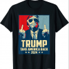 Funny Trump 2024 flag take America back T-Shirt