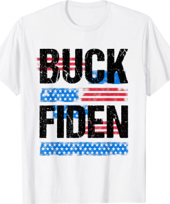 Official Anti Biden Funny Impeach Joe Biden Buck Fiden T-Shirt
