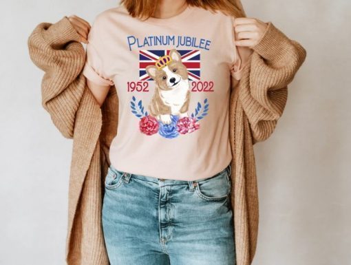 RIP Queen of England, The Queen's Platinum Jubilee T-Shirt