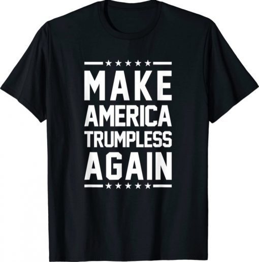 Vintage Make America Trumpless Again Anti Trump T-Shirt