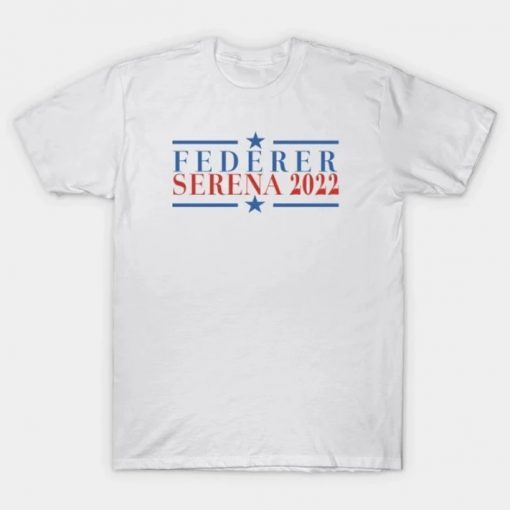 Roger Federer Serena William T-Shirt