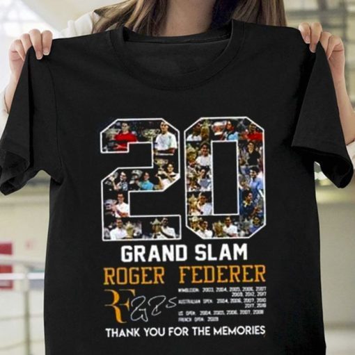 Federer Legend ,RF 20 Grand Slam T-Shirt