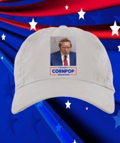 Trump Mugshot Re-Elect Cornpop One Bad Dude Tee Shirt