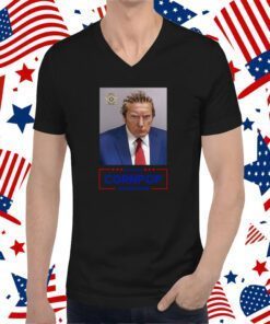 Trump Mugshot Re-Elect Cornpop One Bad Dude Tank Top