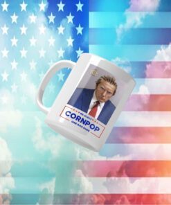 Trump Mugshot Re-Elect Cornpop One Bad Dude T-Shirt