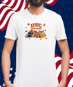 USC Trojans NCAA Football Welcome Fall Pumpkin Halloween 2023 Tee Shirt