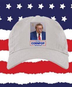 Re-Elect Cornpop One Bad Dude Trump Mugshot Shirt