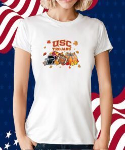 USC Trojans NCAA Football Welcome Fall Pumpkin Halloween 2023 Tee Shirt