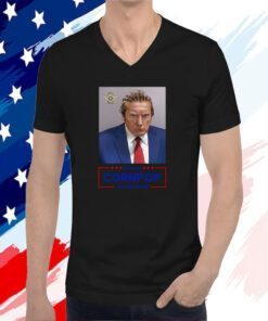 Trump Mugshot Re-Elect Cornpop One Bad Dude 2024 Pillow