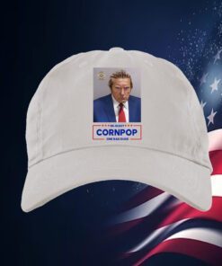 Trump Mugshot Re-Elect Cornpop One Bad Dude Official Poster