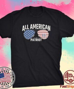 All American Patriot USA flag- Patriot day Tee Shirt