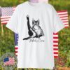 Black Cat nobody cares 2023 shirt