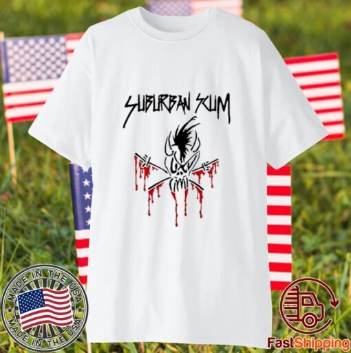 Brass city merch suburban scum tallica rip 2023 shirt