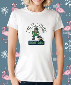 Bust a Nut! Beat OSU Notre Dame College T-Shirt