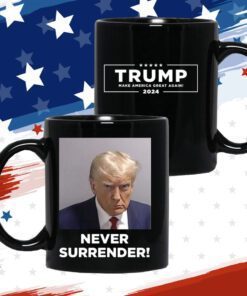 Trump 2024 Campaign Never Surrender Hoodie TShirt