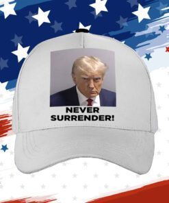 Trump 2024 Campaign Never Surrender Hoodie TShirt