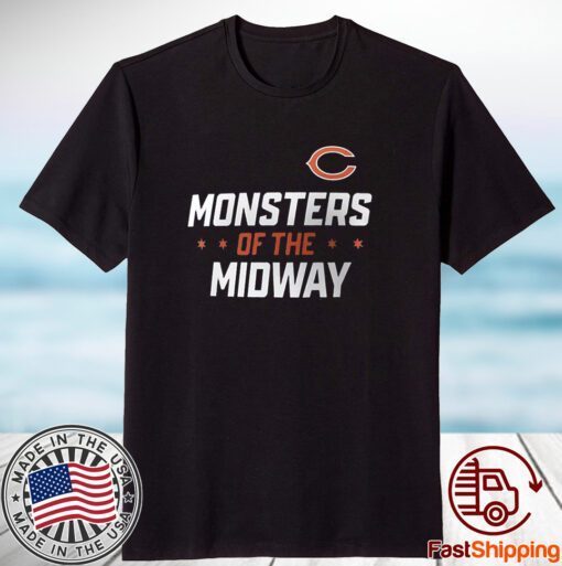 Chicago Bears Monsters Of The Midway 2023 Shirt