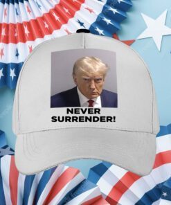 Donald Trump 2024 Never Surrender Black Mugs