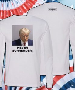 Donald Trump 2024 Never Surrender Black Mugs