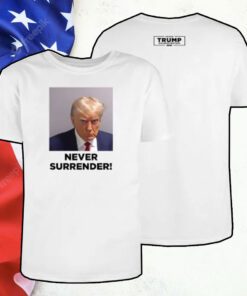 Donald Trump 2024 Never Surrender Tank Top T-Shirt