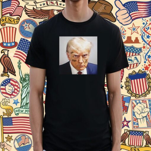 Trump Face Tattoo TShirt