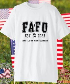 FAFO Battle Of Montgomery Chair Est 2023 Battle Of Montgomery 2023 shirt