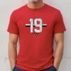 Georgia Football Brock Bowers 19 Tee Shirt