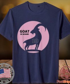 Goat In Miami Messi 2023 Shirt