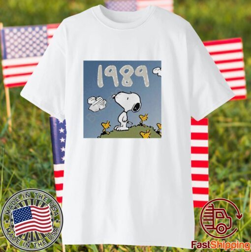 Happy Birthday Snoopy Snoopy Swift 1989 Limited shirt