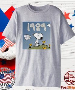 Happy Birthday Snoopy Snoopy Swift 1989 Limited shirt