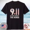 In loving honor of the heros statue of liberty Patriot day september 11 Classic Shirt