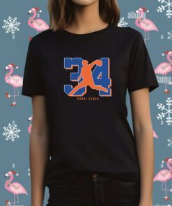 Kodai Senga 34 Number Silo New York T-Shirt