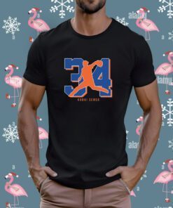Kodai Senga 34 Number Silo New York T-Shirt