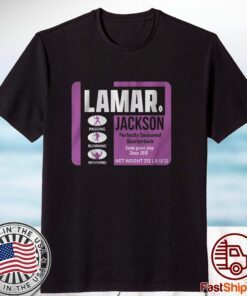 Lamar Jackson Perfectly Seasoned 2023 Shirt