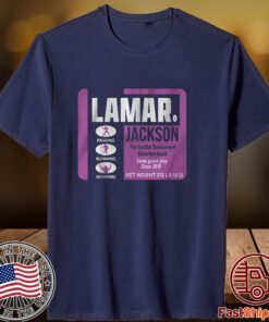 Lamar Jackson Perfectly Seasoned 2023 Shirt