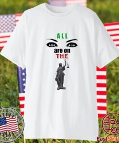 Lawrence I. Okoro All Eyes Are On The Lady Justice 2023 Shirt