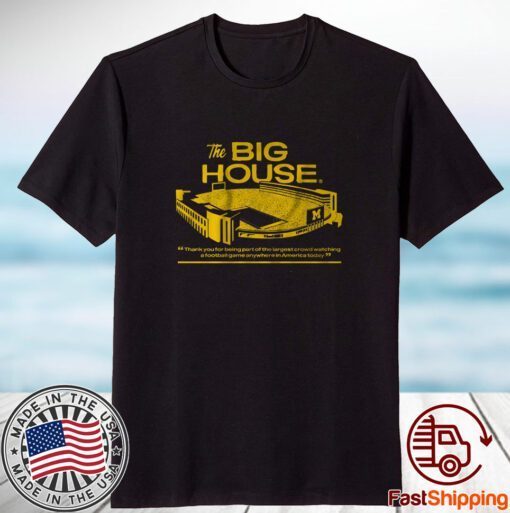 Michigan Football: The Big House 2023 Shirt