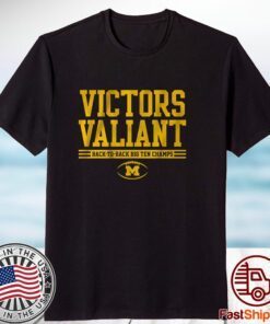 Michigan Football Victors Valiant B1G Champs 2023 Shirt