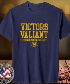 Michigan Football Victors Valiant B1G Champs 2023 Shirt