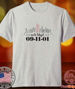 Never Forget 9/11 Memorial New York City Tee Shirt