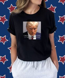 Orange Mane Trump Mugshot Tee Shirt