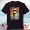 Retro Vintage Giraffe Sunglasses Gift Funny Animal Lover 2023 Shirt