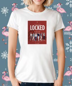 Ryder Cup Usa Locked Homa Cantlay Clark Scheffler Harman Schauffele T-Shirt