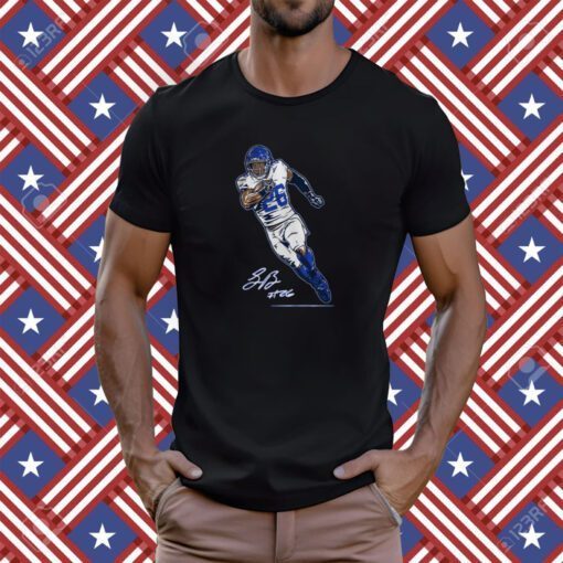 Saquon Barkley Superstar Pose Tee Shirt