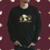 Snoopy Peace Love Milwaukee Brewers Tee Shirt