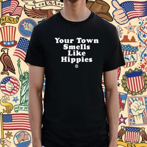 Triple B Your Town Smells Like Happies Tee Shirt
