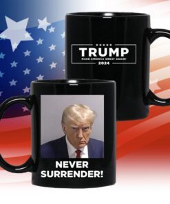 Never Surrender Donald Trump 2024 Long Sleeve