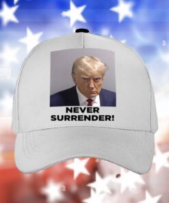 Trump Never Surrender Unisex Triblend Tee Shirt