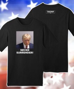 Trump Never Surrender Unisex Triblend Tee Shirt